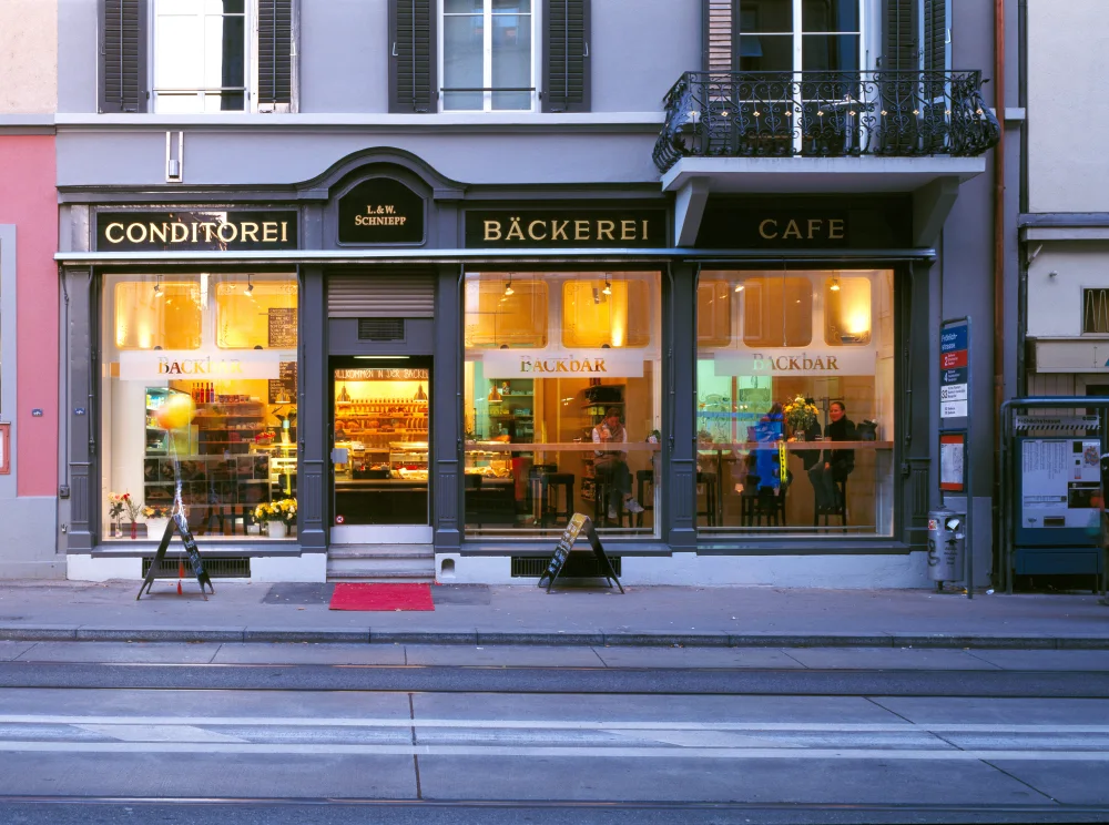 Wohnhaus mit Bäckerei an der Seefeldstrasse, Zürich