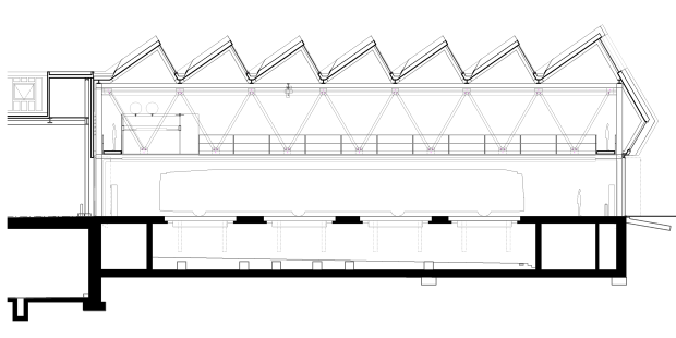 Laengsschnitt Werkstatt