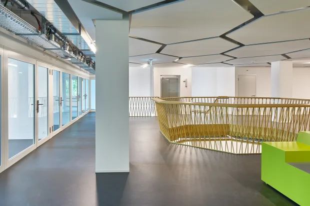 Sozialzentrum Wipkingerplatz Wartebereich im 1.Obergeschoss Foto Theodor Stalder