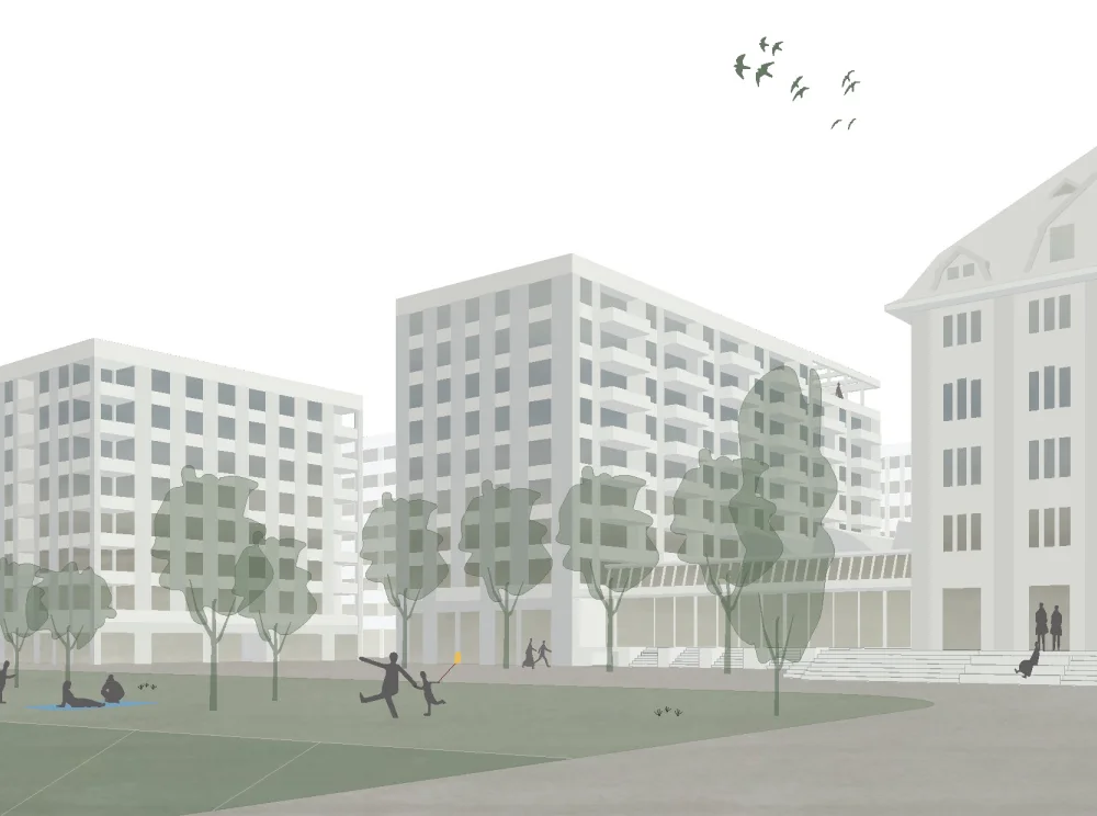 Quartier "Verteilzentrale", Pratteln