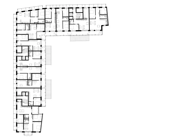156 192 001 Grundriss 3.OG ohne Bestand 2