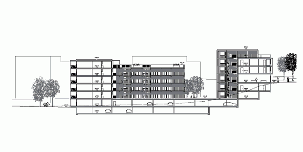 132 Schnitt A Cluster West