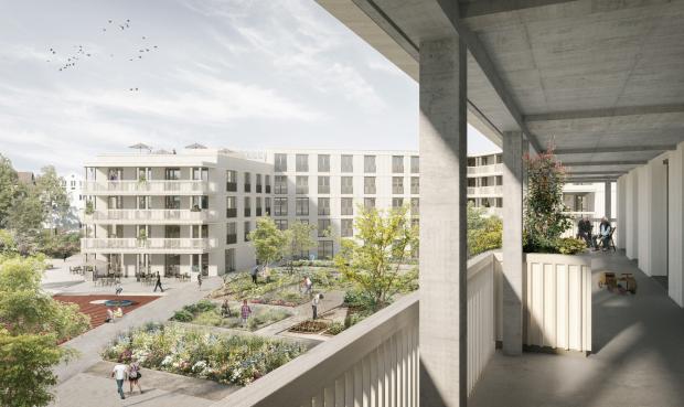 Mutachstrasse Ausblick