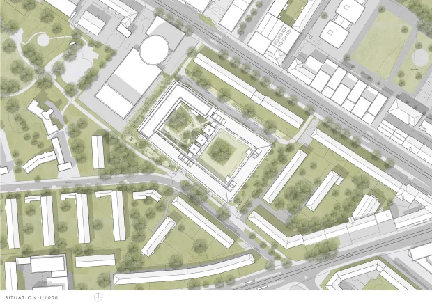 WBW Pilgerbrunnen Situation