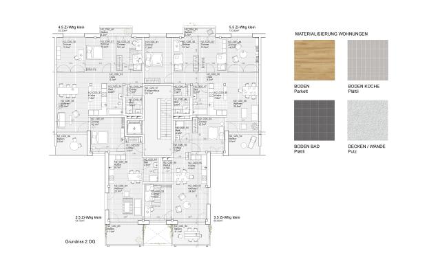 12 Materialisierung Wohnungen